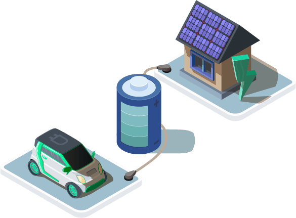 como funciona bateria solar